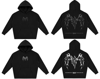 Hollow Racing Wings Hoodie